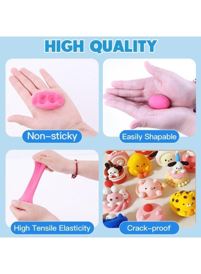 لينلي 36 لونًا من الصلصال يمكنك صنعها بنفسك لتعليم الأطفال - Image 2